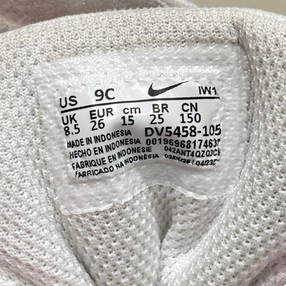 Nike Toddler Girls Court Borough Low Recraft Sneakers Pink Foam White - Size: 9 - Picture 4 of 8